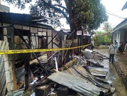 Kantor Yayasan Pelangi Maluku Ludes Dilalap Api