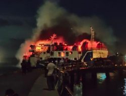 KMP Lelemuku Ternyata Dibakar, Satu ABK Ditangkap