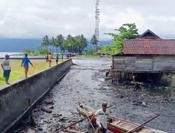 Gempa di Maluku Tengah Rusak Talud Pantai Sepanjang 300 Meter