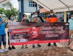 Astra Motor Bantu Warga Terdampak Banjir di Ambon