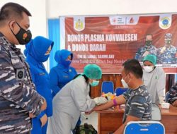 Mantap! Lanal Saumlaki Gelar Aksi Kemanusiaan
