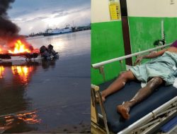 Speedboat Bermuatan 13 Penumpang Terbakar di Bula, 3 Orang Luka