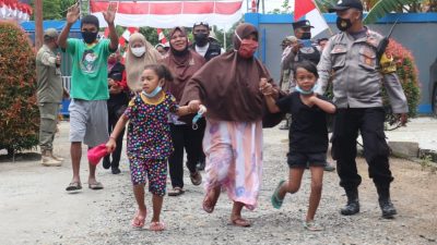 Warga Ambon Ikut Simulai Bencana Cegah Bahaya Gempa dan Tsunami