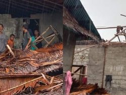 Angin Puting Beliung Terjang Waesama, 5 Rumah Warga Rusak