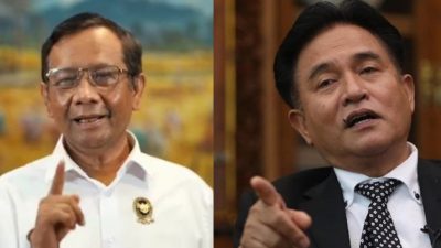 Konflik Partai Demokrat Berubah Jadi Mahfud MD vs Yusril Ihza Mahendra