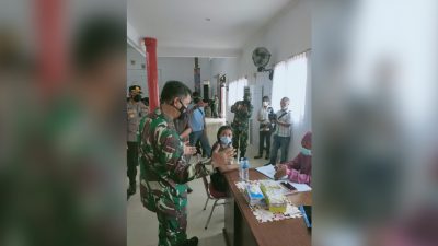 Kunjungi Tiga Kabupaten, Pangdam Tinjau Vaksinasi dan Temui Prajurit