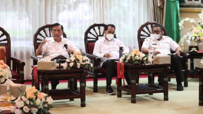 Dua Menteri Kunjungi Ambon, Bahas Pembangunan New Port dan LIN Maluku