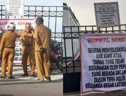 Pemilik Lahan Segel Kantor Bupati SBB, ASN Tak Bisa Berkantor