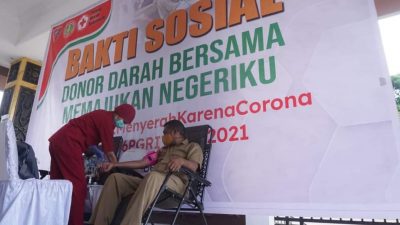 Sambut HUT ke-76, PGRI Ambon Gelar Aksi Donor Darah