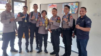 Polda Maluku Sabet Juara Umum Karate Cup II Rektor Unpatti