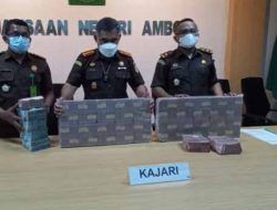 Uang Hasil Korupsi BNI Ambon Rp 2,4 Miliar Disetor ke Kas Negara