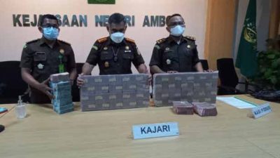 Uang Hasil Korupsi BNI Ambon Rp 2,4 Miliar Disetor ke Kas Negara