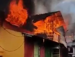 Tiga Rumah Warga di Arbes Terbakar, Begini Kronologinya