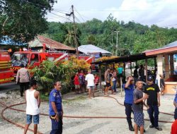 Gegara Bensin, Satu Rumah Warga di Latuhalat Terbakar