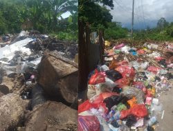 Dua Pekan Tak Diangkut, Sampah di Arbes Meluber ke Jalan