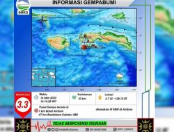 Ambon Diguncang Gempa, Warga Panik Berhamburan Keluar Rumah