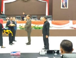 DPRD SBT Serahkan Rekomendasi LKPJ Bupati Tahun 2021