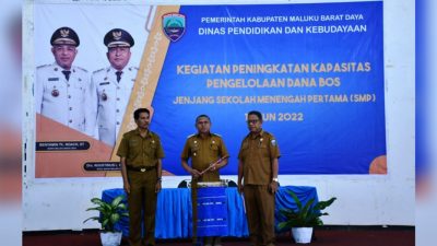 Dinas Pendidikan MBD Gelar Peningkatan Kapasitas Pengelolaan Dana BOS