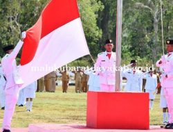 Bupati MBD Inspektur Upacara HUT ke-77 Kemerdekaan RI