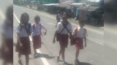Gempa Guncang Kairatu, Ratusan Siswa SD Dipulangkan 