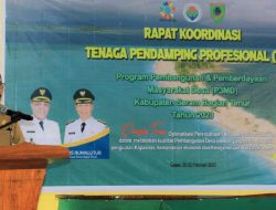 Rakor Tenaga Pendamping Profesional P3MD, Ini Harapan Sekda SBT