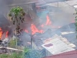 Kebakaran Terjang Pandan Kasturi, Lima Rumah Terbakar