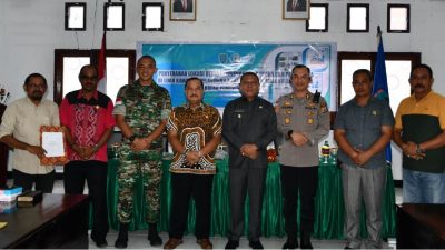 Pemda MBD Serahkan Lokasi Pembangunan Pelabuhan SKPT