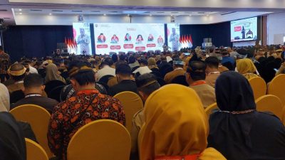 Bupati MBD Hadiri Rakornas Bidang Ketahanan Ekososbud Jelang Pemilu