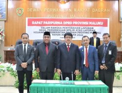 Pemprov Raih WTP, DPRD Maluku Gelar Rapat Paripurna