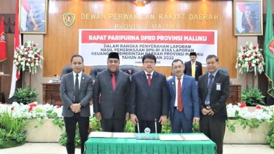Pemprov Raih WTP, DPRD Maluku Gelar Rapat Paripurna