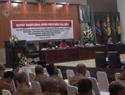 Rapat Paripurna LPJ APBD, Wagub Maluku Semprot Pimpinan OPD