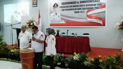 Dinsos Ambon Gelar Koordinasi & Sinkronisasi UGB-PUB