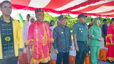 Pj Bupati Malteng Hadiri Pembangunan Kantor Koramil Elpaputih