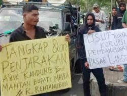 Mahasiswa Desak Kejati Maluku Tetapkan Tersangka Proyek Pasar Langgur