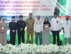 Pemkot Ambon Fasilitasi 100 Pasutri Nikah Gratis