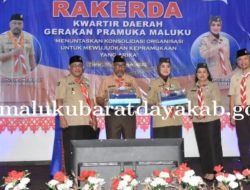 Rakerda di MBD, Gubernur: Pramuka Berperan Bina Generasi Bangsa