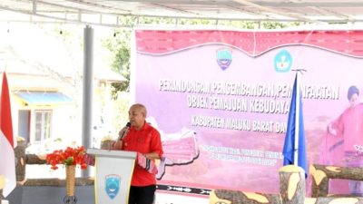Bupati MBD Dukung Pendaftaran Tenun Ikat Kisar di Kemenkumham