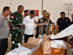 Bupati MBD Uji Petik Kesiapan Pemilu 2024