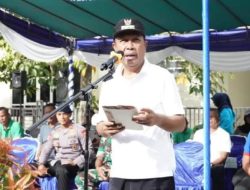 Pimpin Apel Semarak Hardiknas, Ini Harapan Pj Bupati Malteng