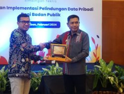 Pj Wali Kota Ambon Hadiri Bimtek Implementasi Perlindungan Data Pribadi