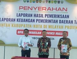 Pemkab Maluku Tengah Raih WTP Sembilan Kali