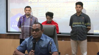 Jadi Tersangka Korupsi, Ditreskrimsus Tahan Kepala PT Pos Werinama