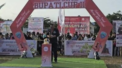 Turnamen Bola Voli Bupati MBD Cup II Diikuti 39 Tim