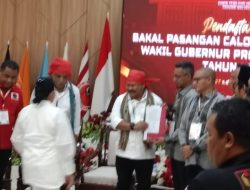 Daftar Terakhir di KPU Maluku, JAR-AMK Diarak Ribuan Pendukung