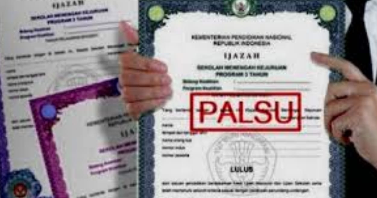 IJAZAH PALSU