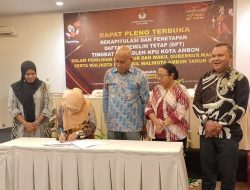 KPU Ambon Tetapkan DPT Pilkada  2024, Jumlahnya Turun