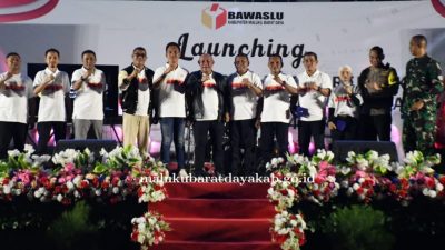 Bawaslu MBD Luncurkan Pengawasan Pilkada Serentak 2024