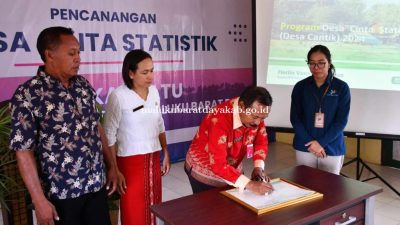 BPS MBD Canangkan Kaiwatu Sebagai Desa Cantik 2024