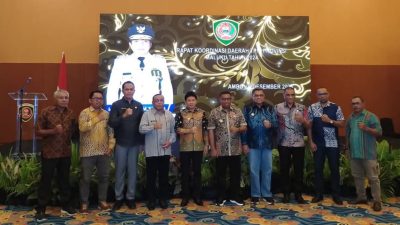 Pj Bupati Malra Hadiri Rakorda & MoU Pengendalian Inflasi