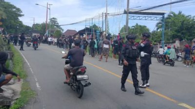Warga Tial-Tulehu Kembali Tegang, Ratusan Aparat Siaga